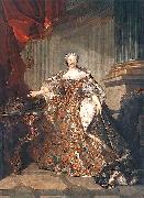 Portrait of Marie Leszczynska Queen of France Louis Tocque